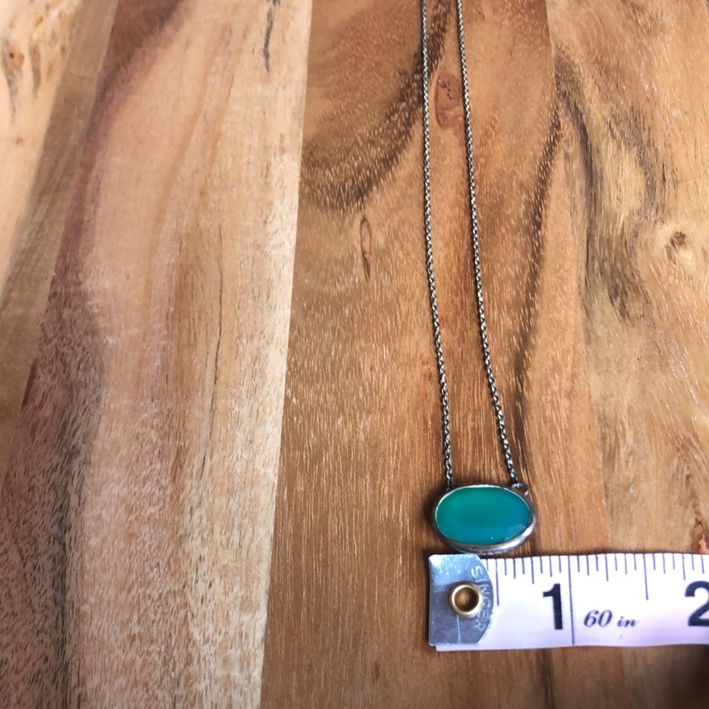 Baroni | Green Emerald & .925 Silver Necklace - Picture 11 of 13